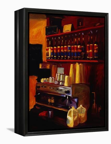 Coffee Station-Pam Ingalls-Framed Premier Image Canvas
