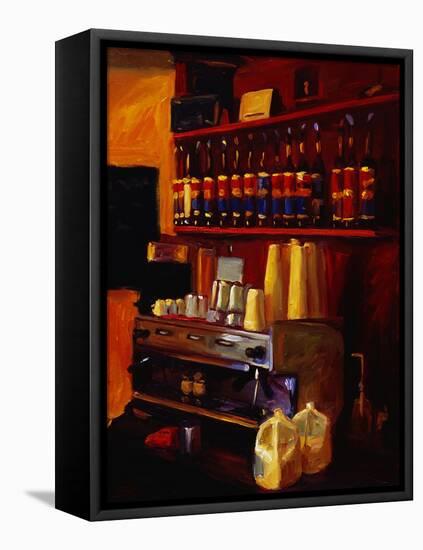 Coffee Station-Pam Ingalls-Framed Premier Image Canvas