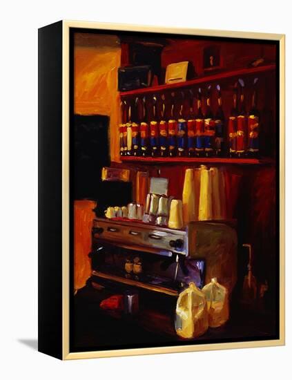 Coffee Station-Pam Ingalls-Framed Premier Image Canvas