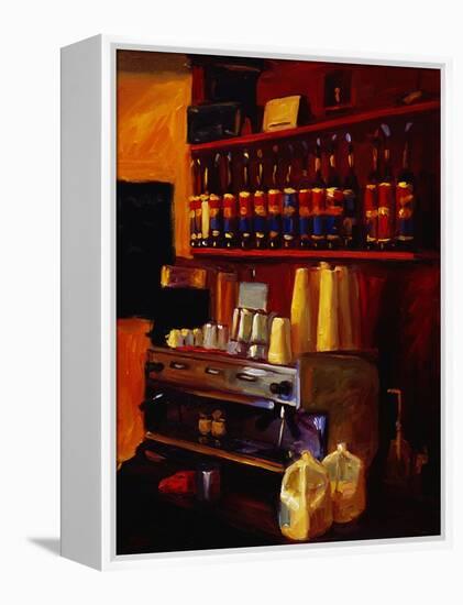 Coffee Station-Pam Ingalls-Framed Premier Image Canvas