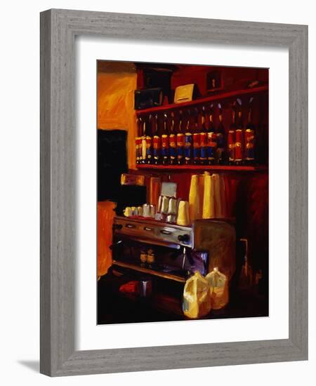 Coffee Station-Pam Ingalls-Framed Giclee Print