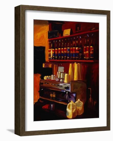 Coffee Station-Pam Ingalls-Framed Giclee Print