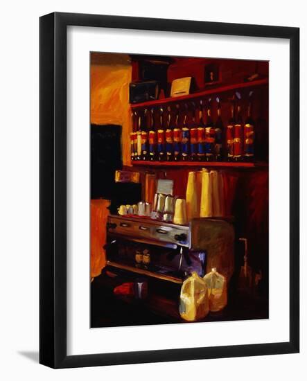 Coffee Station-Pam Ingalls-Framed Giclee Print