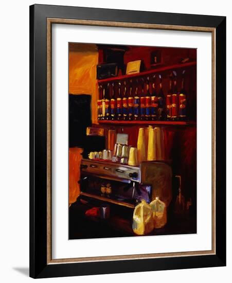 Coffee Station-Pam Ingalls-Framed Giclee Print