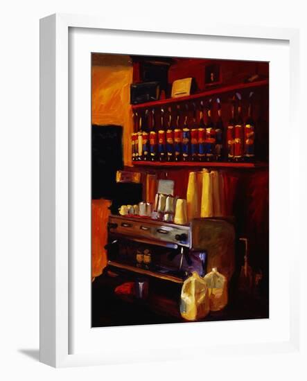 Coffee Station-Pam Ingalls-Framed Giclee Print