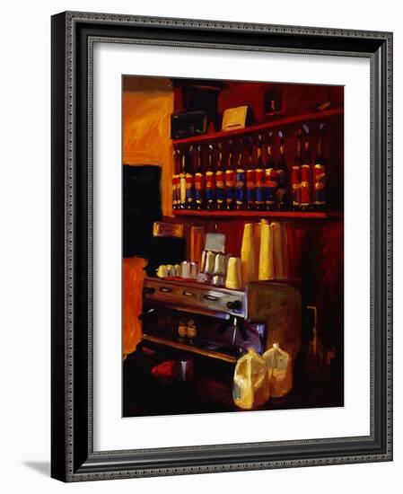 Coffee Station-Pam Ingalls-Framed Giclee Print