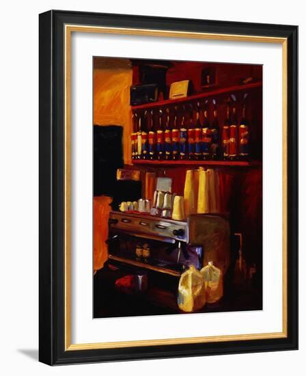 Coffee Station-Pam Ingalls-Framed Giclee Print