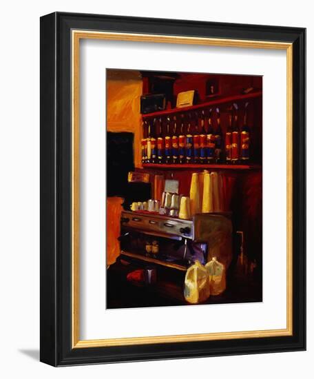 Coffee Station-Pam Ingalls-Framed Premium Giclee Print