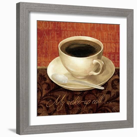 Coffee Talk II-Daphne Brissonnet-Framed Art Print