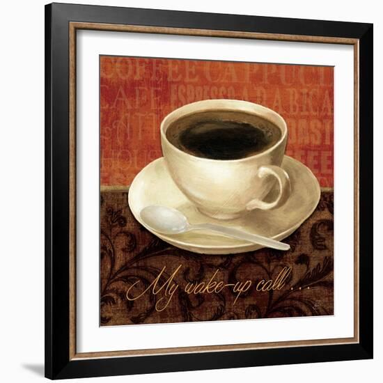 Coffee Talk II-Daphne Brissonnet-Framed Art Print