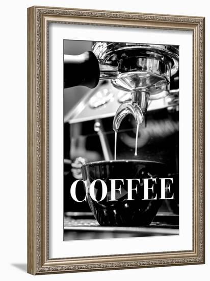 Coffee Text-Pictufy Studio III-Framed Giclee Print