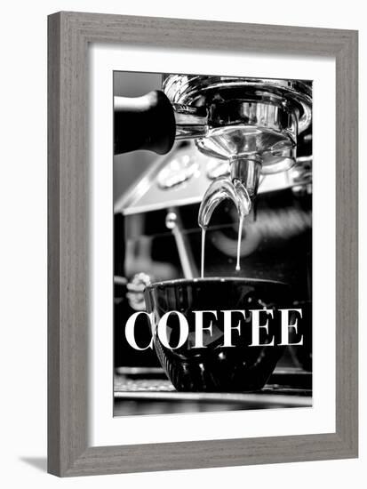 Coffee Text-Pictufy Studio III-Framed Giclee Print