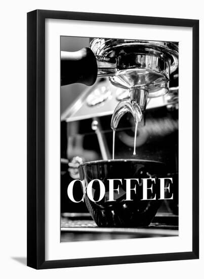 Coffee Text-Pictufy Studio III-Framed Giclee Print
