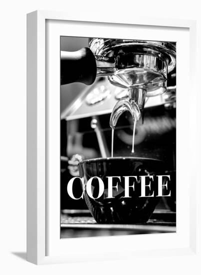 Coffee Text-Pictufy Studio III-Framed Giclee Print