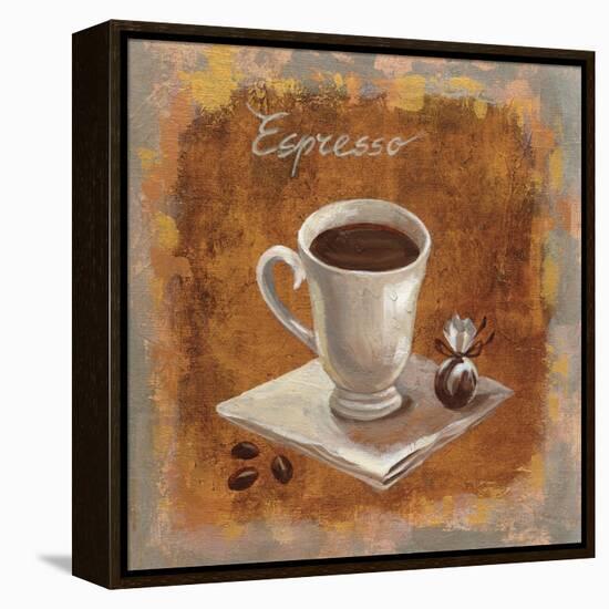 Coffee Time IV-Silvia Vassileva-Framed Stretched Canvas