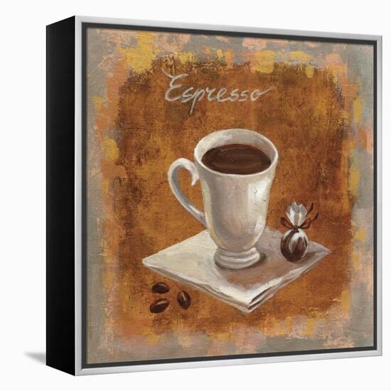 Coffee Time IV-Silvia Vassileva-Framed Stretched Canvas