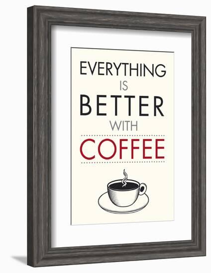 Coffee Time-Tom Frazier-Framed Art Print