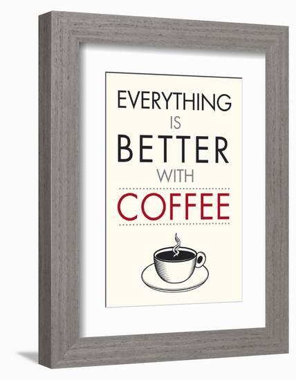 Coffee Time-Tom Frazier-Framed Art Print