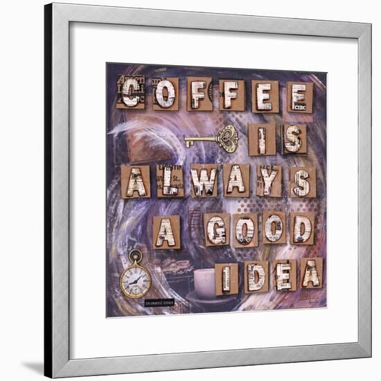 Coffee Time-Let Your Art Soar-Framed Giclee Print