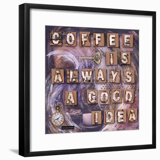 Coffee Time-Let Your Art Soar-Framed Giclee Print