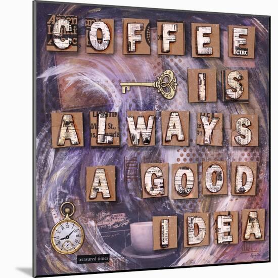 Coffee Time-Let Your Art Soar-Mounted Giclee Print