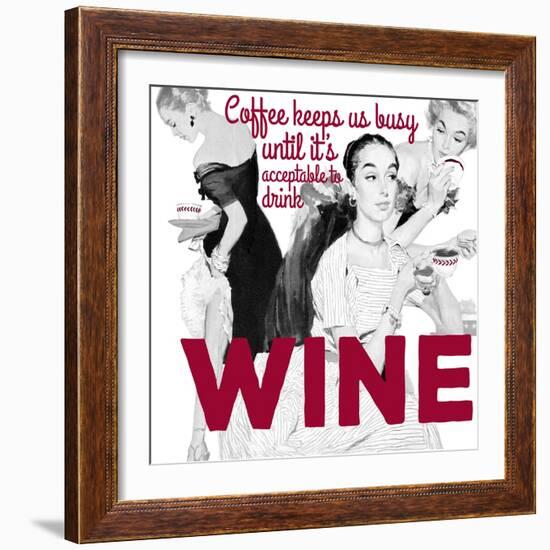 Coffee & Wine-null-Framed Giclee Print