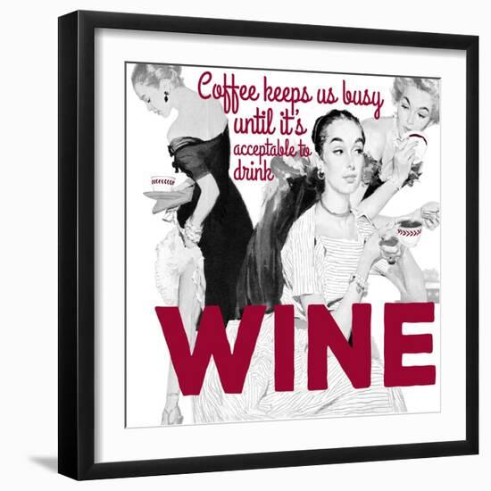 Coffee & Wine-null-Framed Giclee Print