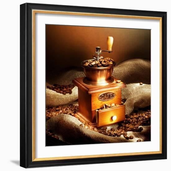 Coffee-Subbotina Anna-Framed Art Print