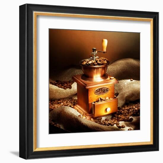 Coffee-Subbotina Anna-Framed Art Print