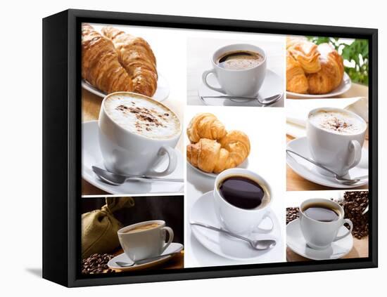 Coffee-Nitr-Framed Stretched Canvas