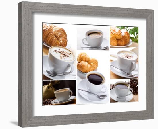 Coffee-Nitr-Framed Art Print