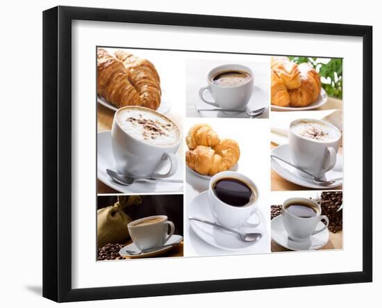 Coffee-Nitr-Framed Art Print