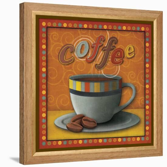 Coffee-null-Framed Stretched Canvas