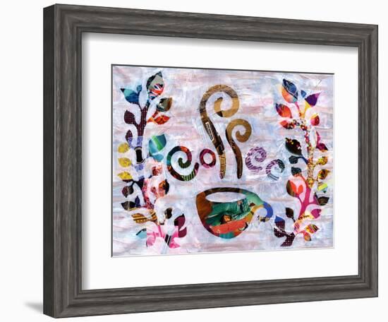 Coffee-Artpoptart-Framed Giclee Print