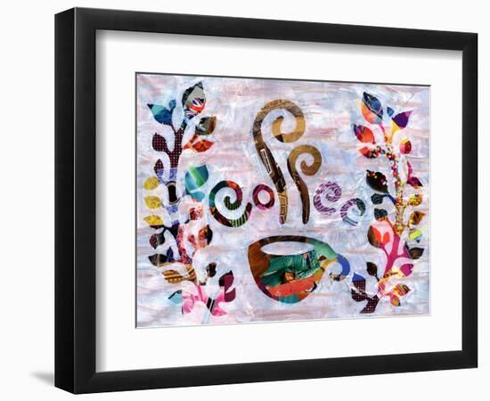 Coffee-Artpoptart-Framed Giclee Print