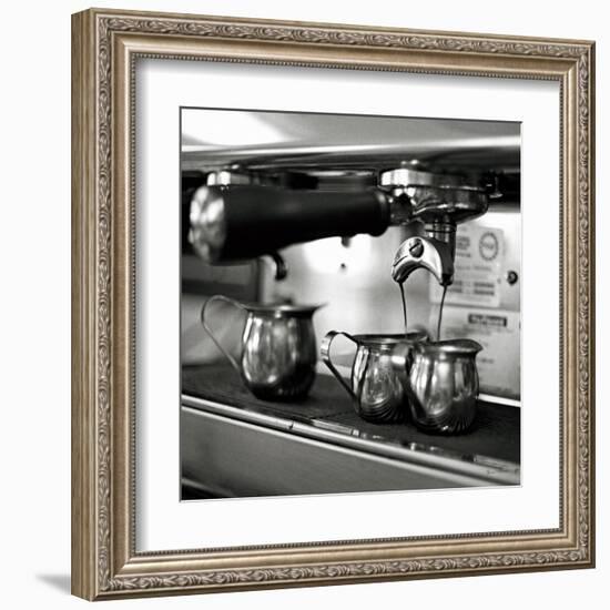 Coffeehouse II Crop-Laura Marshall-Framed Art Print