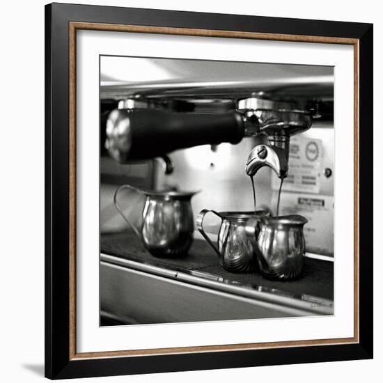 Coffeehouse II Crop-Laura Marshall-Framed Art Print