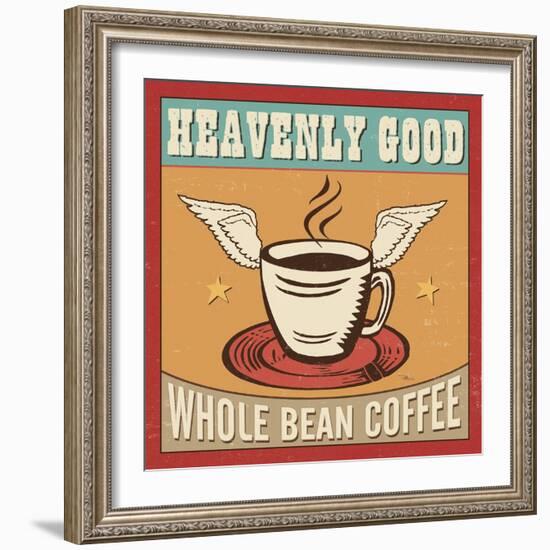 Coffeehouse IV-Pela Design-Framed Art Print