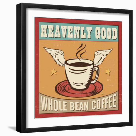 Coffeehouse IV-Pela Design-Framed Art Print