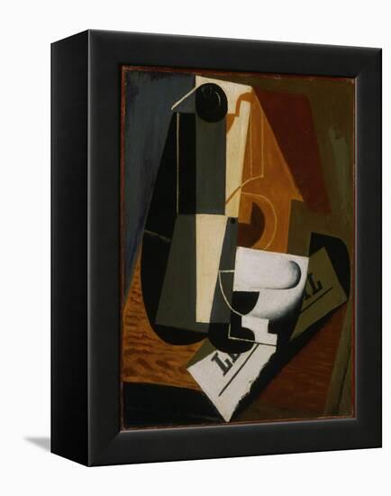 Coffeepot, 1916 (Oil on Panel)-Juan Gris-Framed Premier Image Canvas