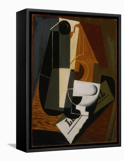 Coffeepot, 1916 (Oil on Panel)-Juan Gris-Framed Premier Image Canvas