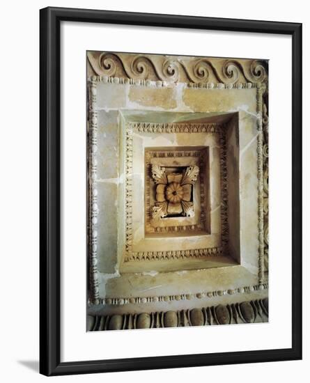Coffered Ceiling from Tholos of Epidaurus-null-Framed Giclee Print