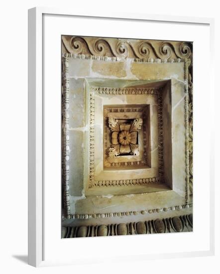 Coffered Ceiling from Tholos of Epidaurus-null-Framed Giclee Print