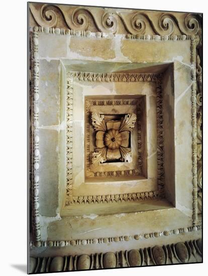 Coffered Ceiling from Tholos of Epidaurus-null-Mounted Giclee Print