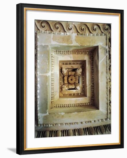 Coffered Ceiling from Tholos of Epidaurus-null-Framed Giclee Print