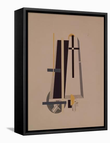 Coffin-Makers, 1920-1921-El Lissitzky-Framed Premier Image Canvas