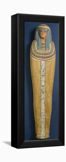 Coffin of Shep En-Mut, 800 BC-Third Intermediate Period Egyptian-Framed Premier Image Canvas