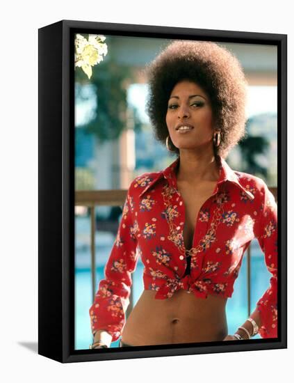 Coffy, Pam Grier, 1973-null-Framed Stretched Canvas