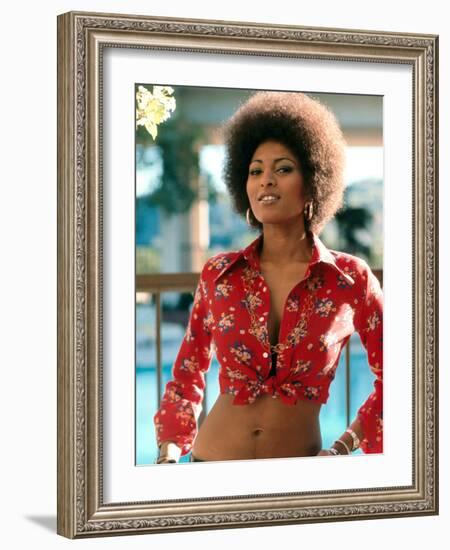 Coffy, Pam Grier, 1973-null-Framed Photo