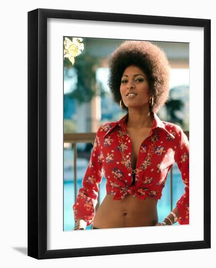 Coffy, Pam Grier, 1973-null-Framed Photo